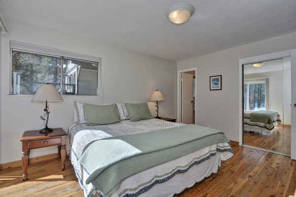 Donner Lake House - Master Bedroom